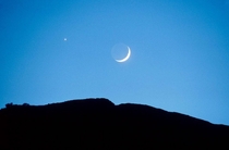 The Moon and Venus in close proximity this weekend