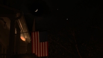 The Moon Saturn Jupiter and Murica