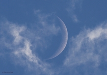 The moon with Venus Eder Ivan 
