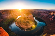 The most photographers Ive ever seen in one place - sunset at Horseshoe Bend 