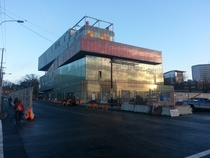 The new central library of Halifax Nova Scotia looks like a stack of books xp rhalifax 