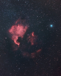 The North American Nebula and Deneb