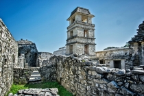 The Observation Tower of Palenque Constructed  CE