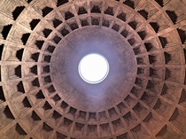 The Oculus of the Pantheon -- Rome Italy 