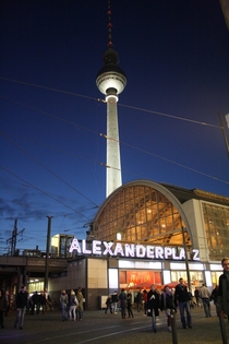 The Old and the New  Alexanderplatz Station and the Fernsehturm Berlin 