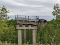 The Old Jemseg Bridge Queens County New Brunswick Canada