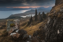 The Old Man of Storr Isle of Skye Scotland photographed by Daniel Korzhonov 