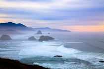 The Oregon Coast  x