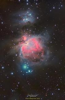 The Orion Nebula taken Dec  
