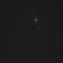 The orion nebula Taken tonight
