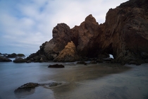 The other bridge formation at Pfeiffer Beach California
