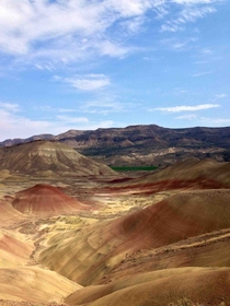 The Painted Hills in Eastern Oregon 
