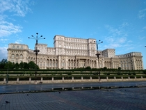 The Palace of Parliament Bucharest Romania 