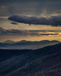 The passing of a Spring Storm - Blue Ridge Mountains  IG adamcwatts