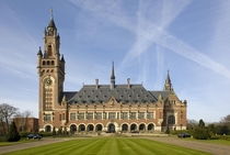 The Peace Palace seat of the International Court of Justice The Hague 