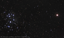 The Pleiades and Mars 