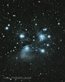 The Pleiades from my city backyard Need me some dark skies