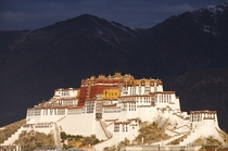 The Potala Palace in Lhasa Tibet 