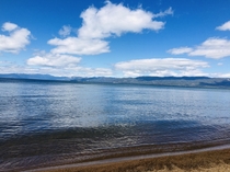 The pristine Lake Tahoe in California 