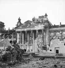 The Reichstag Building in postwar Berlin 