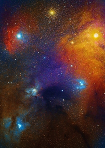 The Rho Ophiuchi Cloud Complex details in comments