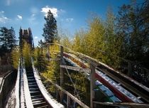 The ruined Big Dipper roller coaster at Geauga Lake Amusement park in Ohio Photo by Jonny Joo 