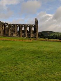 The ruins of Bolton Abbey UK 