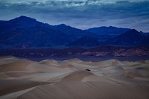 The Sand Dunes of Death Valley 