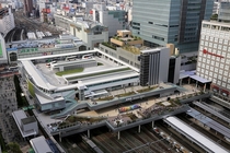 The Shinjuku Expressway Bus Terminal SEBT in Tokyo Straddling the busiest railway station in the world the SEBT is served by  buses per day