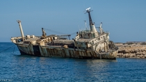 The shipwreck of the Edro III Paphos Cyprus   By Yee-Kay Fung