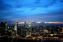 The Skyline of Singapur 