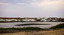 The small fishing village Majanicho in Fuerteventura 
