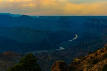The South Rim of the Grand Canyon Arizona 