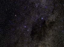 The Southern Cross and the Coalsack Nebula 