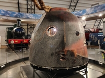 The Soyuz TMA-M capsule Tim Peake used to go to and come back from the ISS