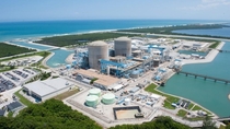 The St Lucie nuclear power plant in Florida