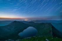 The star trail version of my last post - Helvellyn UK 