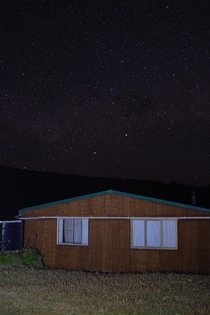 The stars above my grandfathers beach house New Zealand