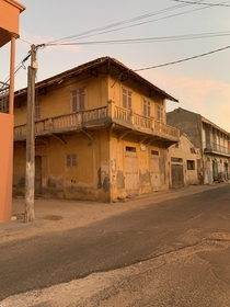 The Streets of Saint-Louis Senegal