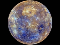 The stunning planet Mercury 