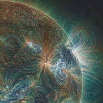 The Sun through a UV lens