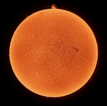 The Sun today in hydrogen-alpha