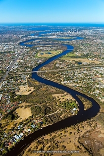 The Swan River Perth Western Australia 