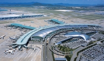 The terminal at Incheon International Airport 