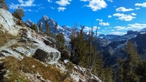 The Tetons are great from the outside but you have to go into them to see the real jewels Paintbrush Divide 