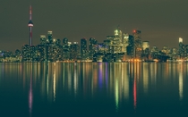 The Toronto skyline reflected in the water  Photographed by Nomad Today