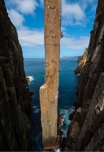 The Totem Pole in Tasmania Australia  Photo by Simon Carter