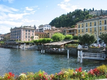 The Town of Bellagio  Lake Como Italy 