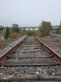 The tracks end here Saint John NB