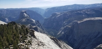 The view from Clouds Rest Yosemite National Park